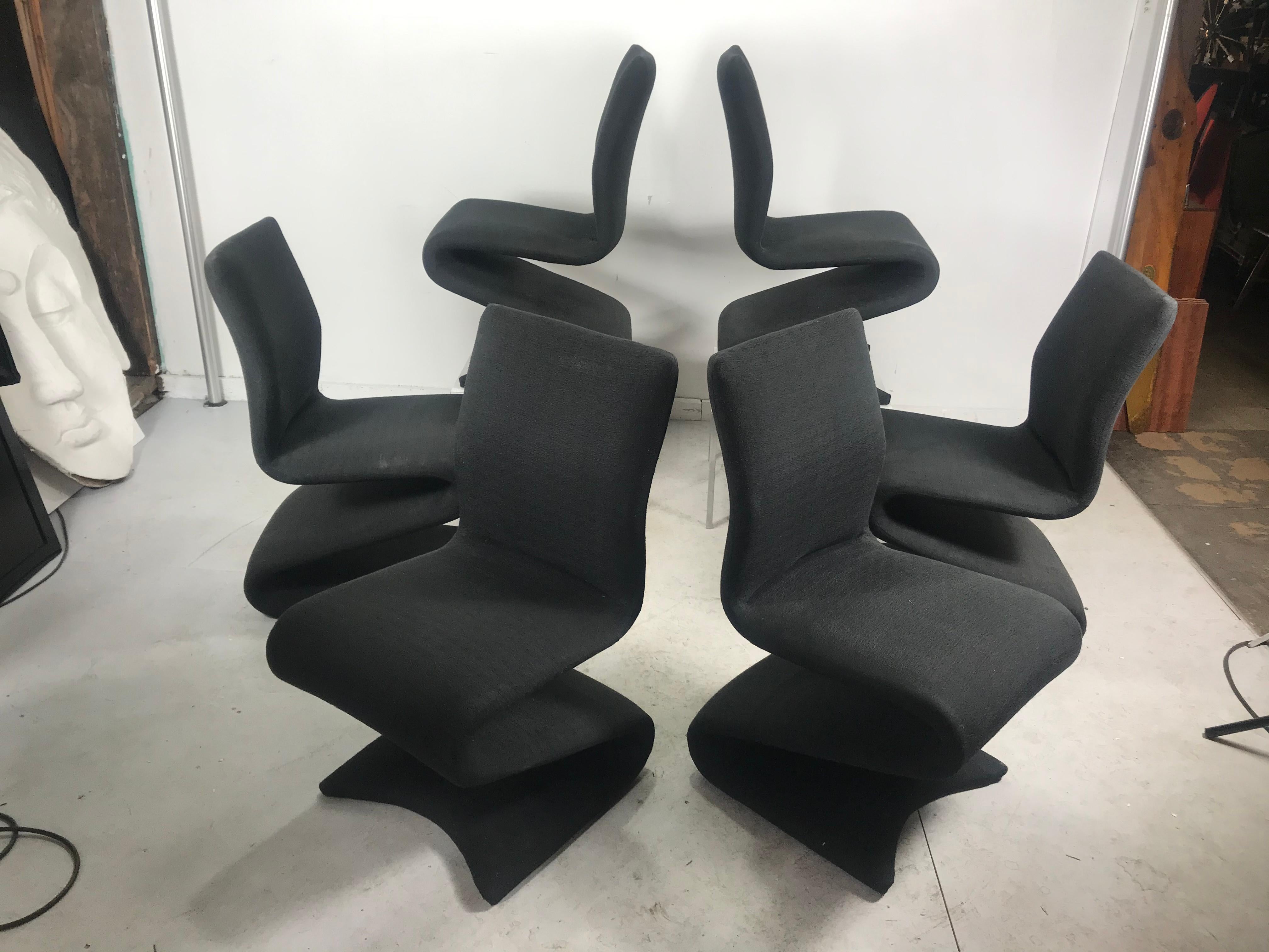 s shape dining chair