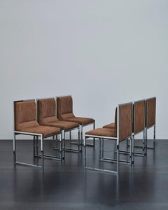 Wright Wright', 6 Stühle, Nanda Vigo für Driade, 1972