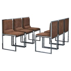 Wright Wright', 6 Stühle, Nanda Vigo für Driade, 1972