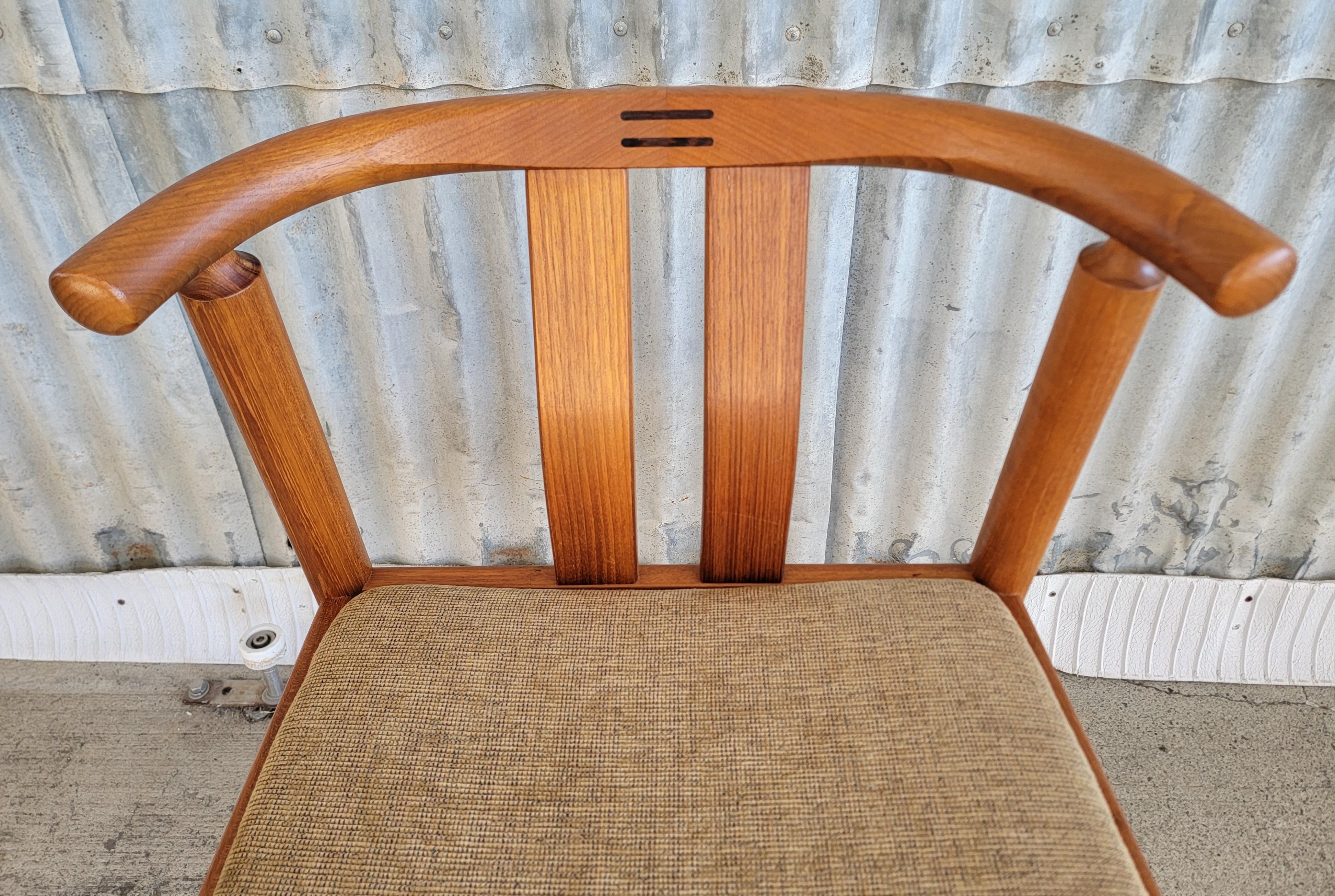 Set 6 Teak Dining Chairs by Hans J. Frydendal for Boltinge 1