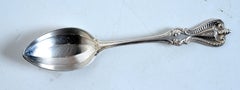 Set 6 Towle "Old Colonial Pattern" Sterling Silver Monogrammed Tea Spoons