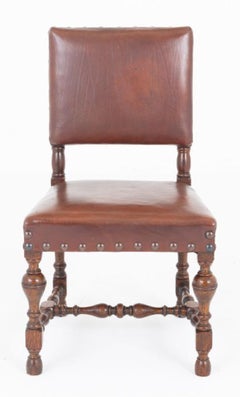 Set 6 Tudor Dining Chairs Oak Farmhouse Revival