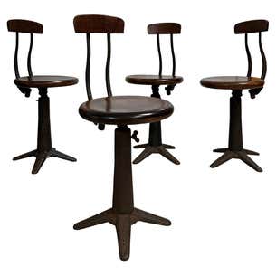 Set 6 Vintage Industrial Original Singer Sewing Spring Back Factory ...