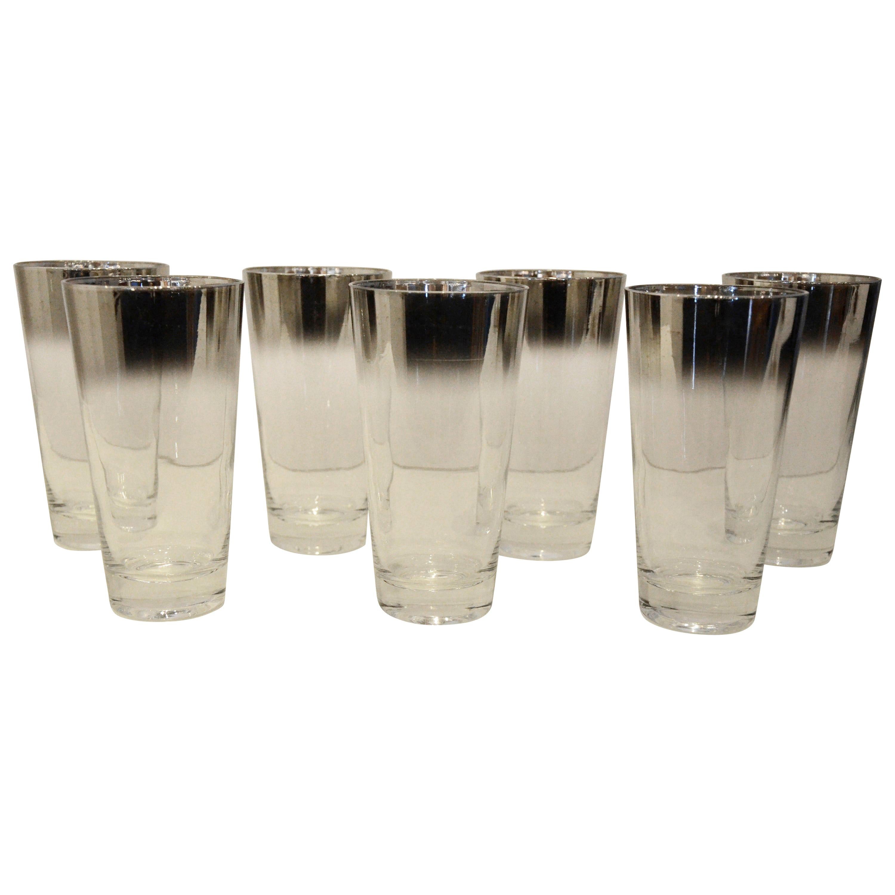ombre drinking glasses