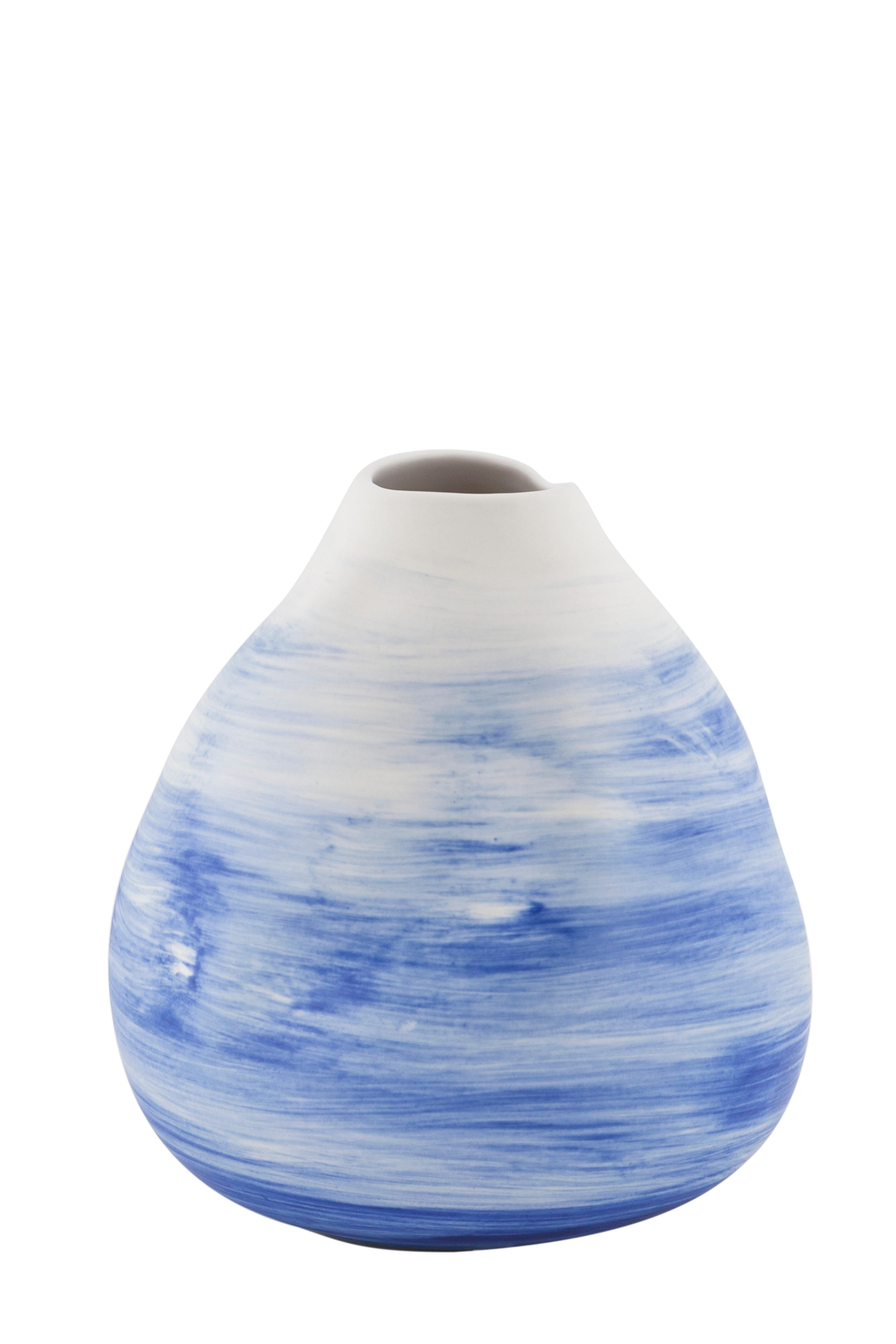 Portuguese Set/7 Resin and Ceramic Pots & Vases White Gold Handmade Portugal Lusitanus Home For Sale