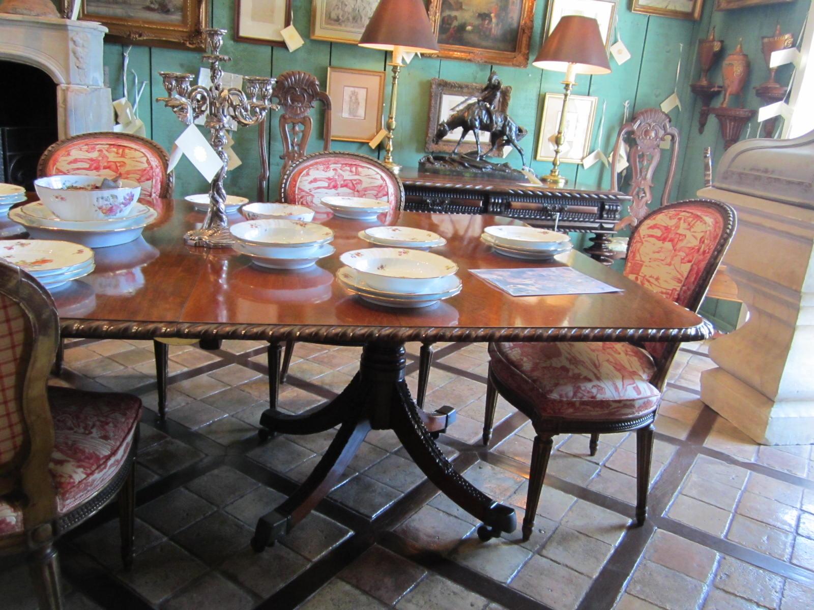 Set 8 19th C. Louis XVI Style Carved Gilt wood Dining / Side Chairs Pink Fabric For Sale 8