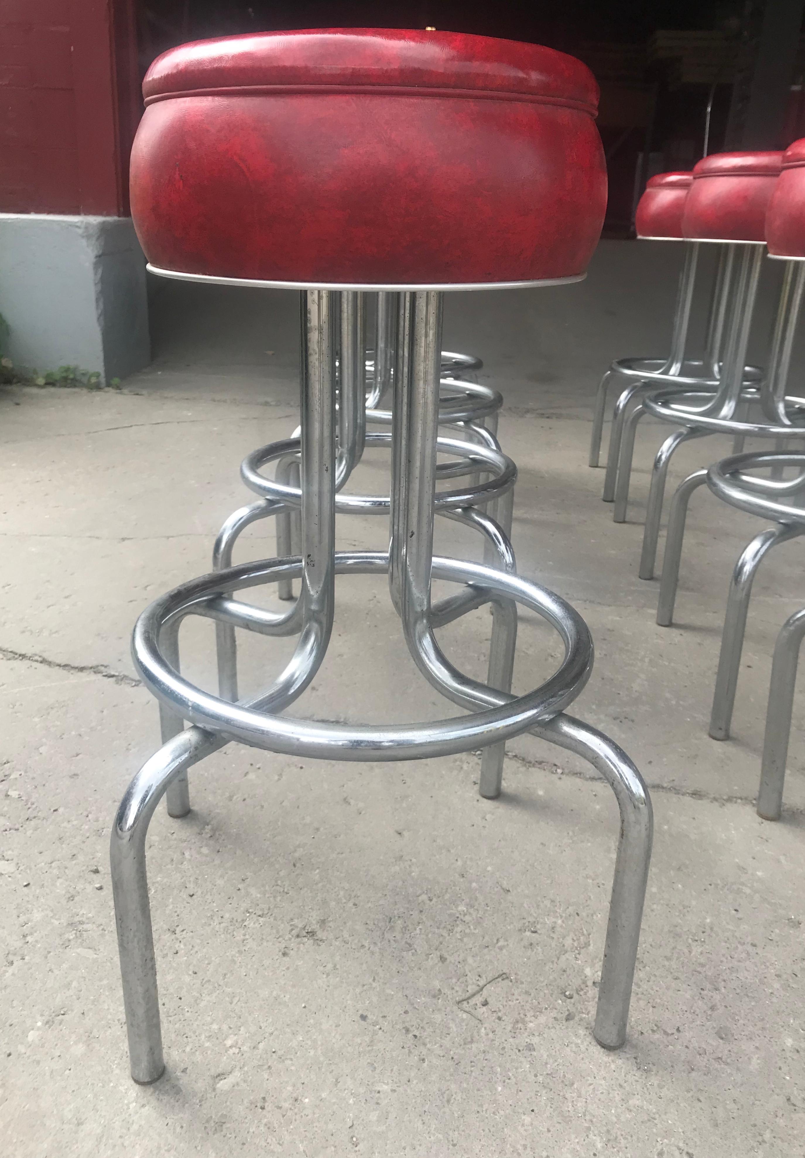 vintage art deco bar stools