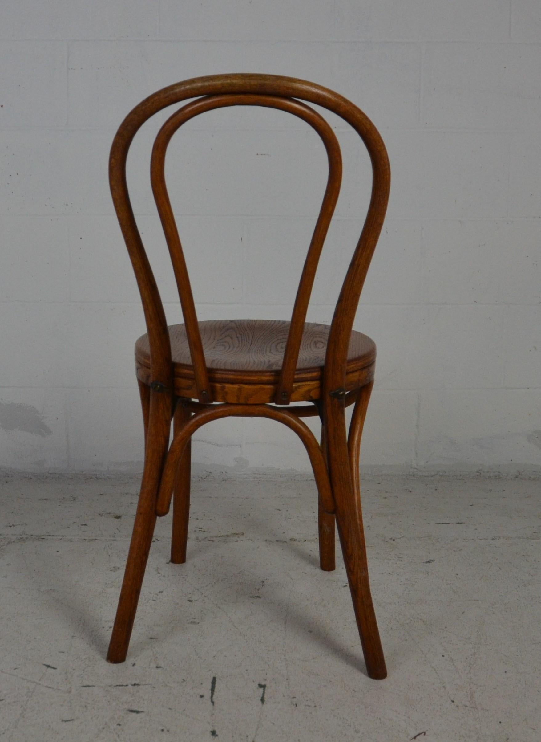 20th Century Set of 8  Bentwood Cafe Style Chairs