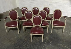 Set 8 French Dining Chairs