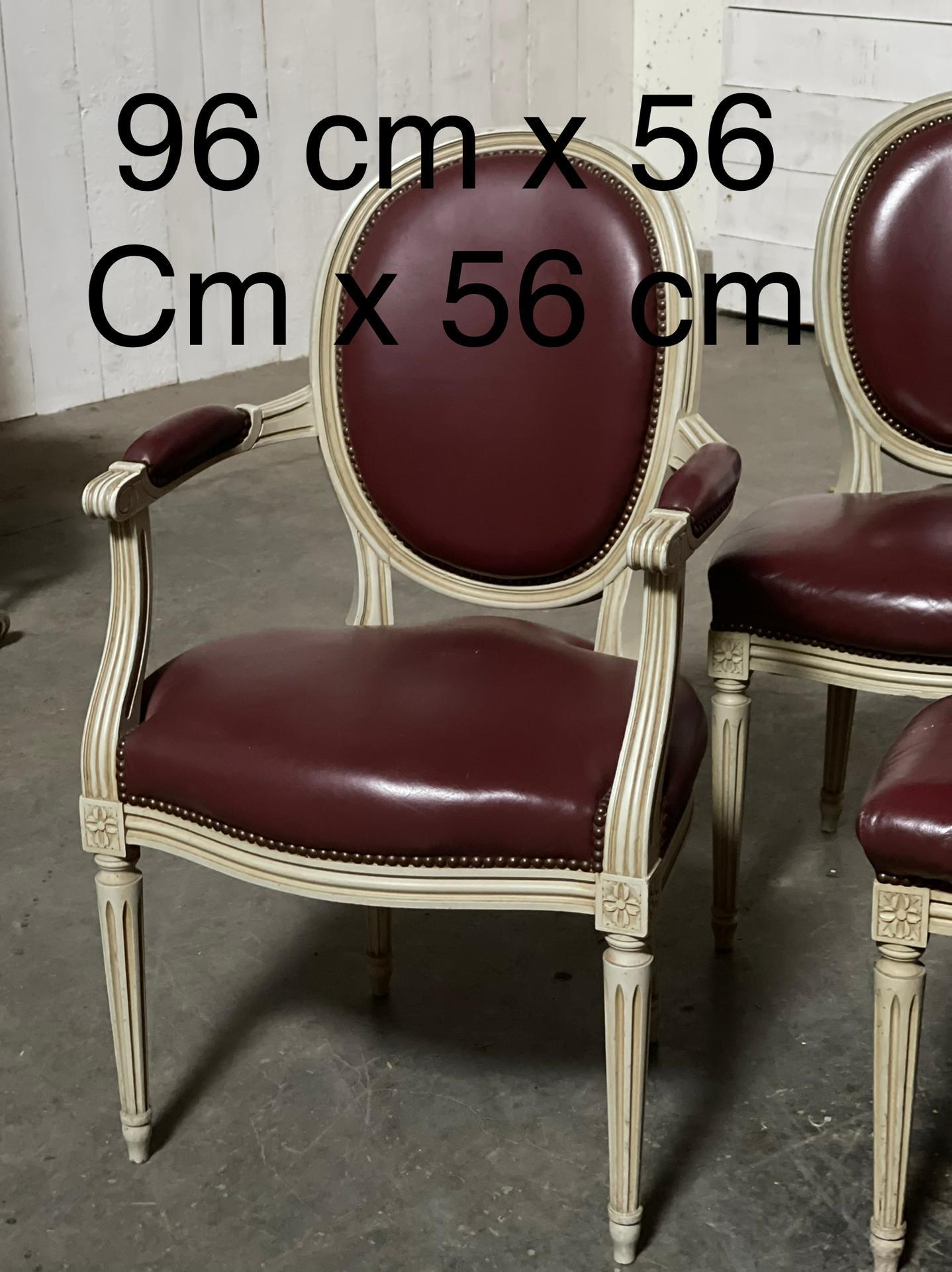 Set 8 French Dining Chairs For Sale 2