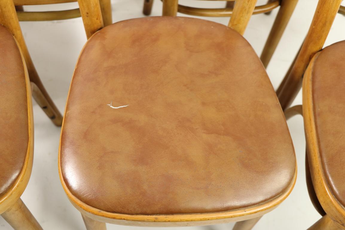 Set 8 Kohn Mundus Cafe Bistro Chairs 6