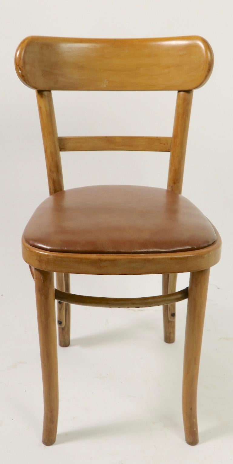 American Set 8 Kohn Mundus Cafe Bistro Chairs