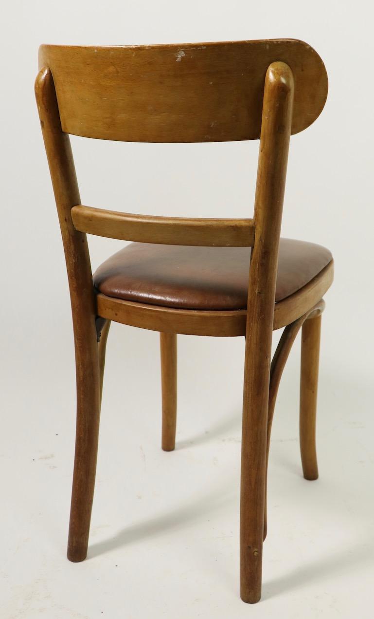 Upholstery Set 8 Kohn Mundus Cafe Bistro Chairs