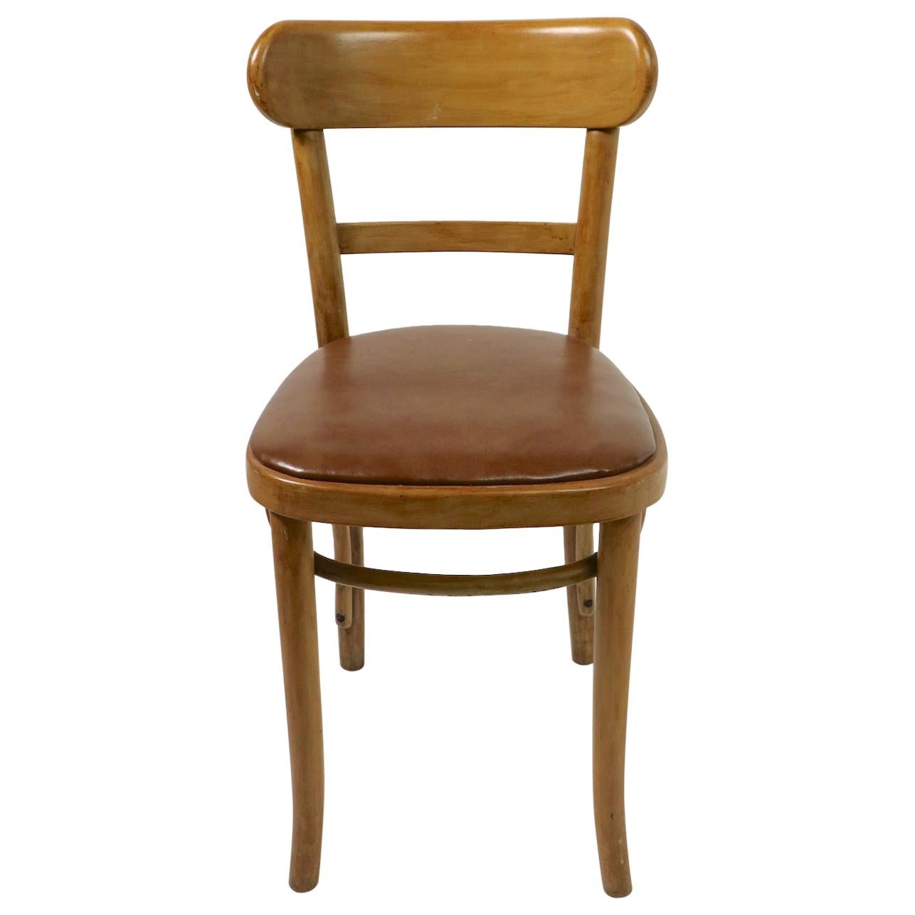 Office Hippo Café Bistro Stacking Chair-Beech 47x54.5x87 cm