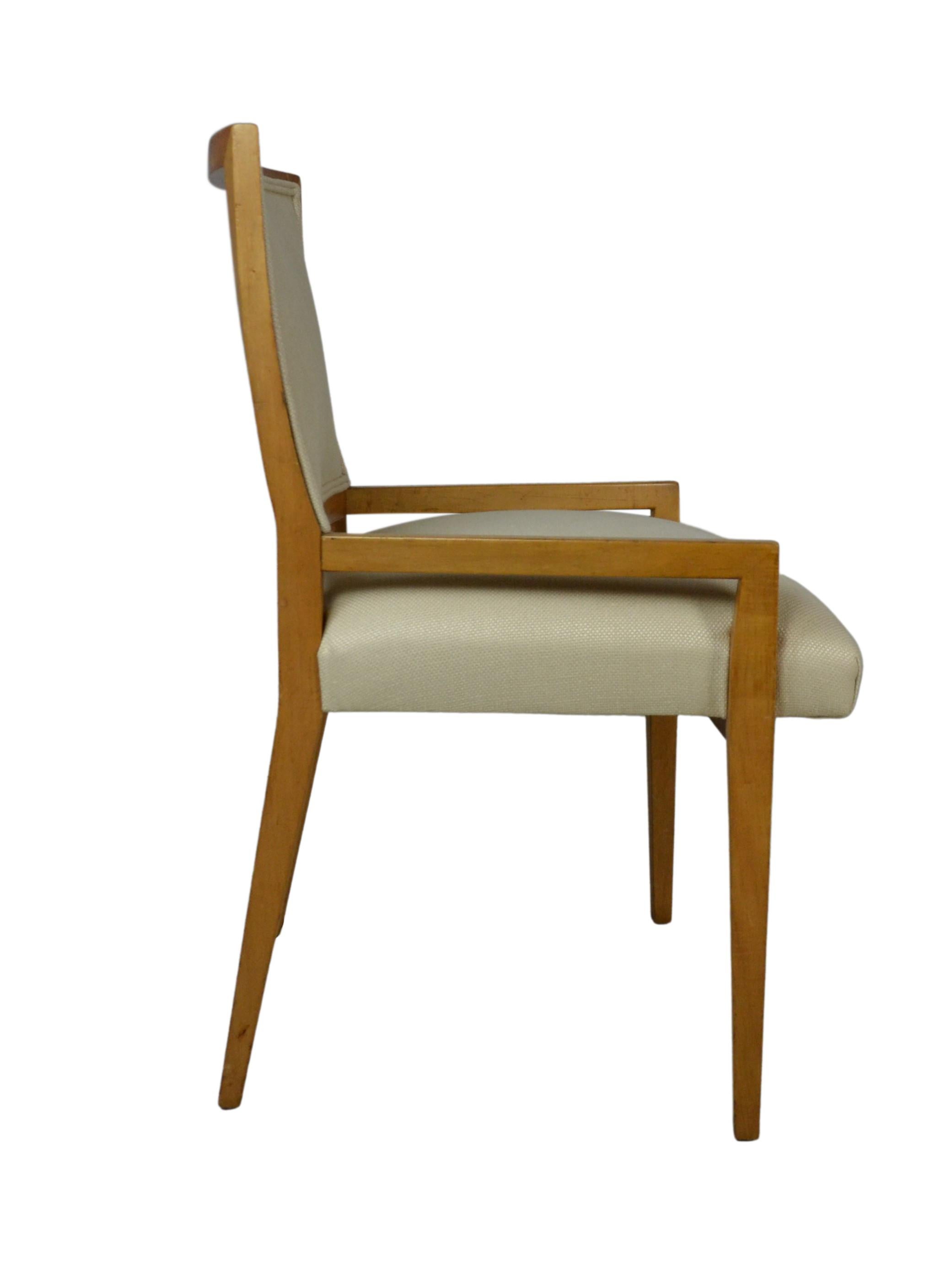 Danish Set of 8 Midcentury Dining Chairs