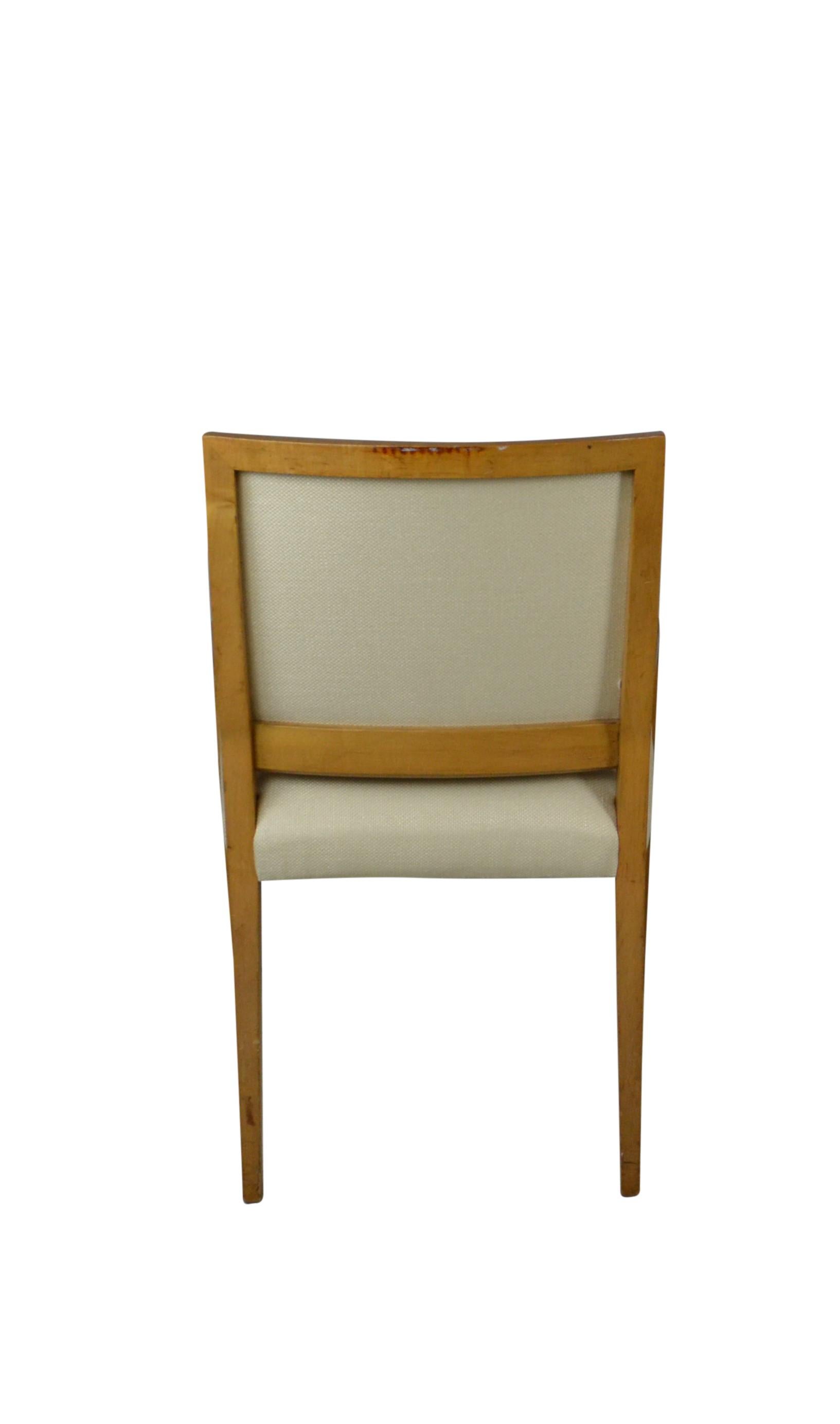 Set of 8 Midcentury Dining Chairs In Good Condition In Pomona, CA