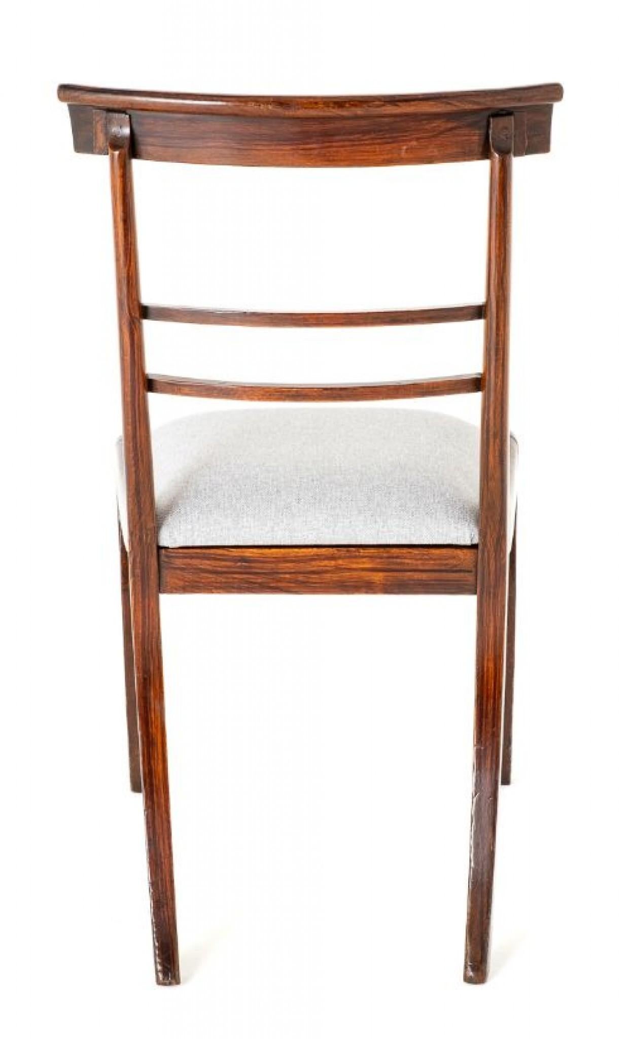Set 8 Regency Dining Chairs Two Arms Six Sides For Sale 7