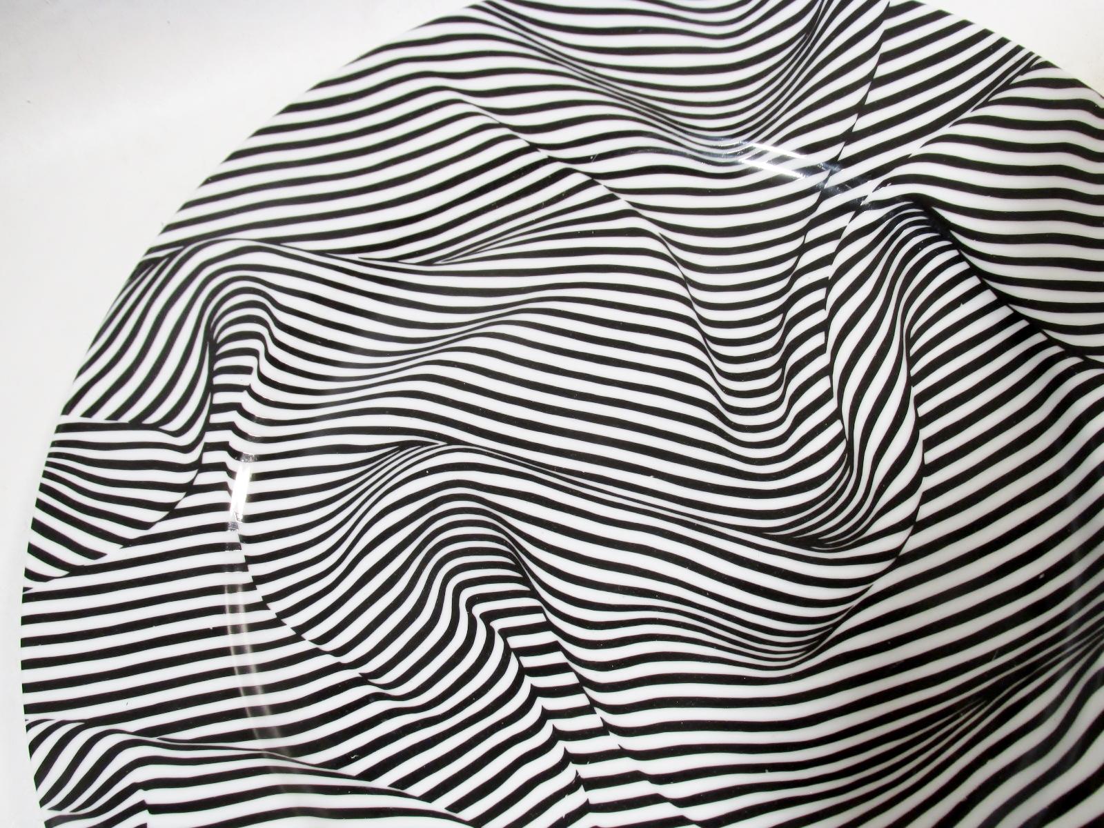 Post-Modern Set 8 Robert & Trix Haussman Postmodern Swid Powell Black Stripes Chargers