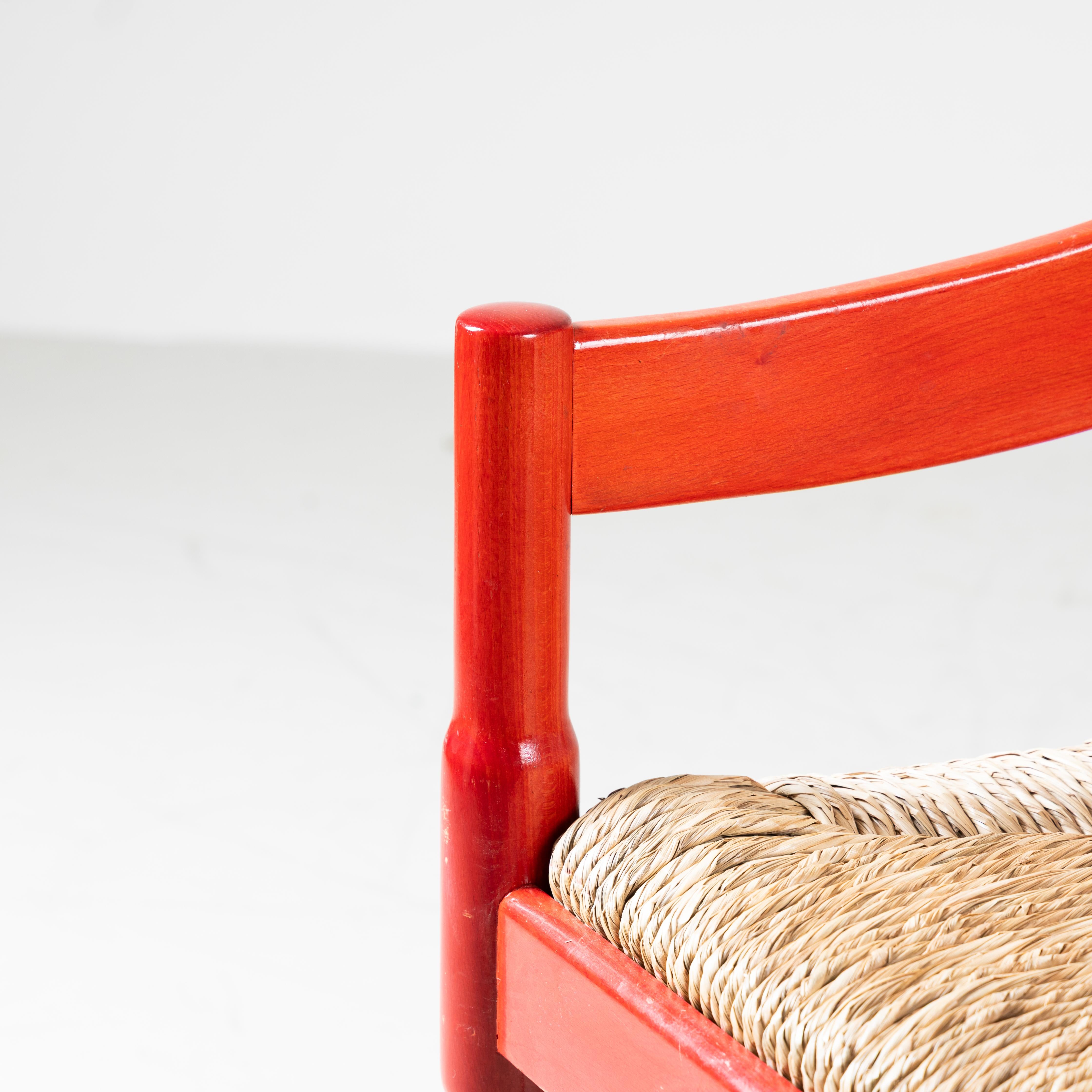 Set 8 sedie Carimate, Vico Magistretti, Cassina, 1959 in vendita 5