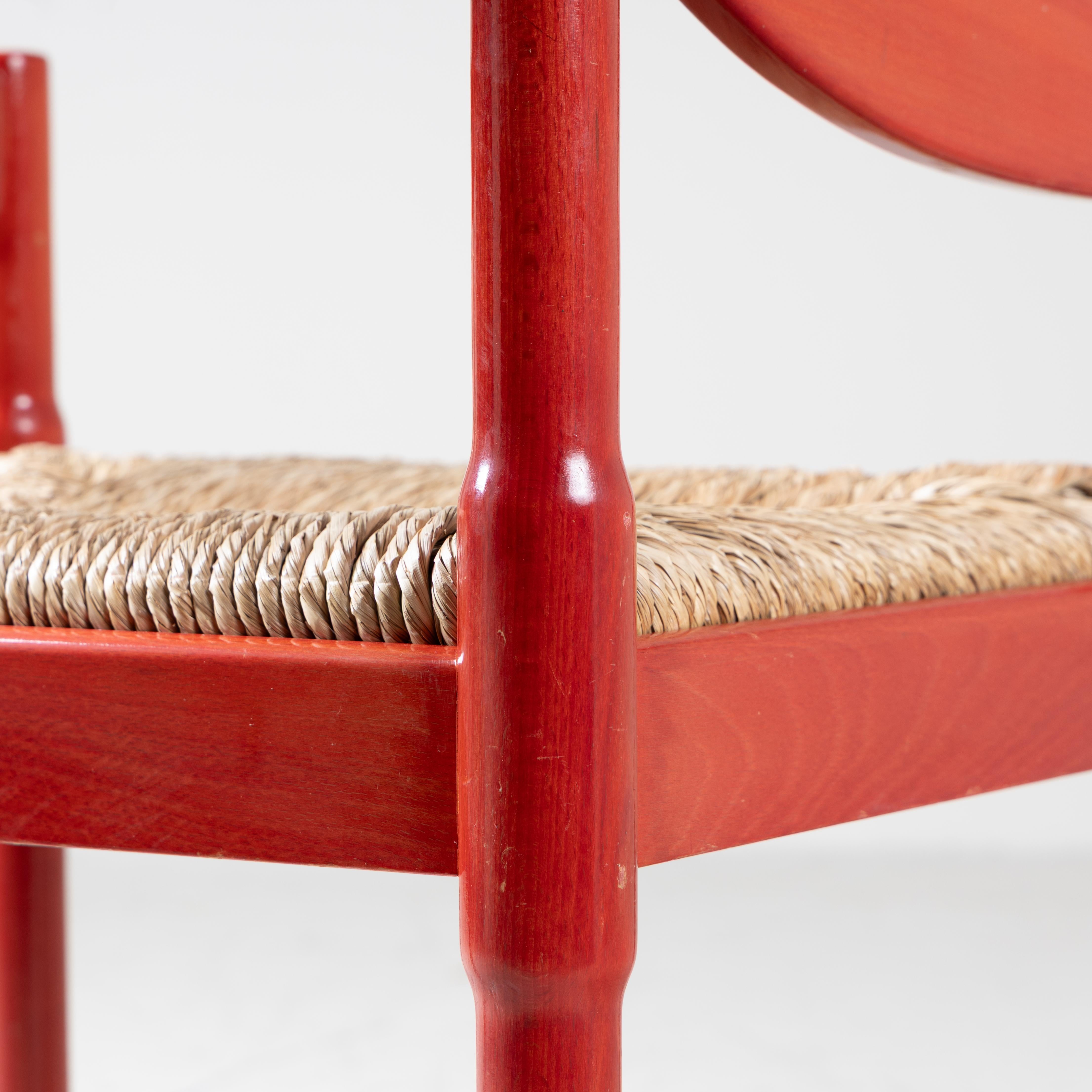 Set 8 sedie Carimate, Vico Magistretti, Cassina, 1959 in vendita 8
