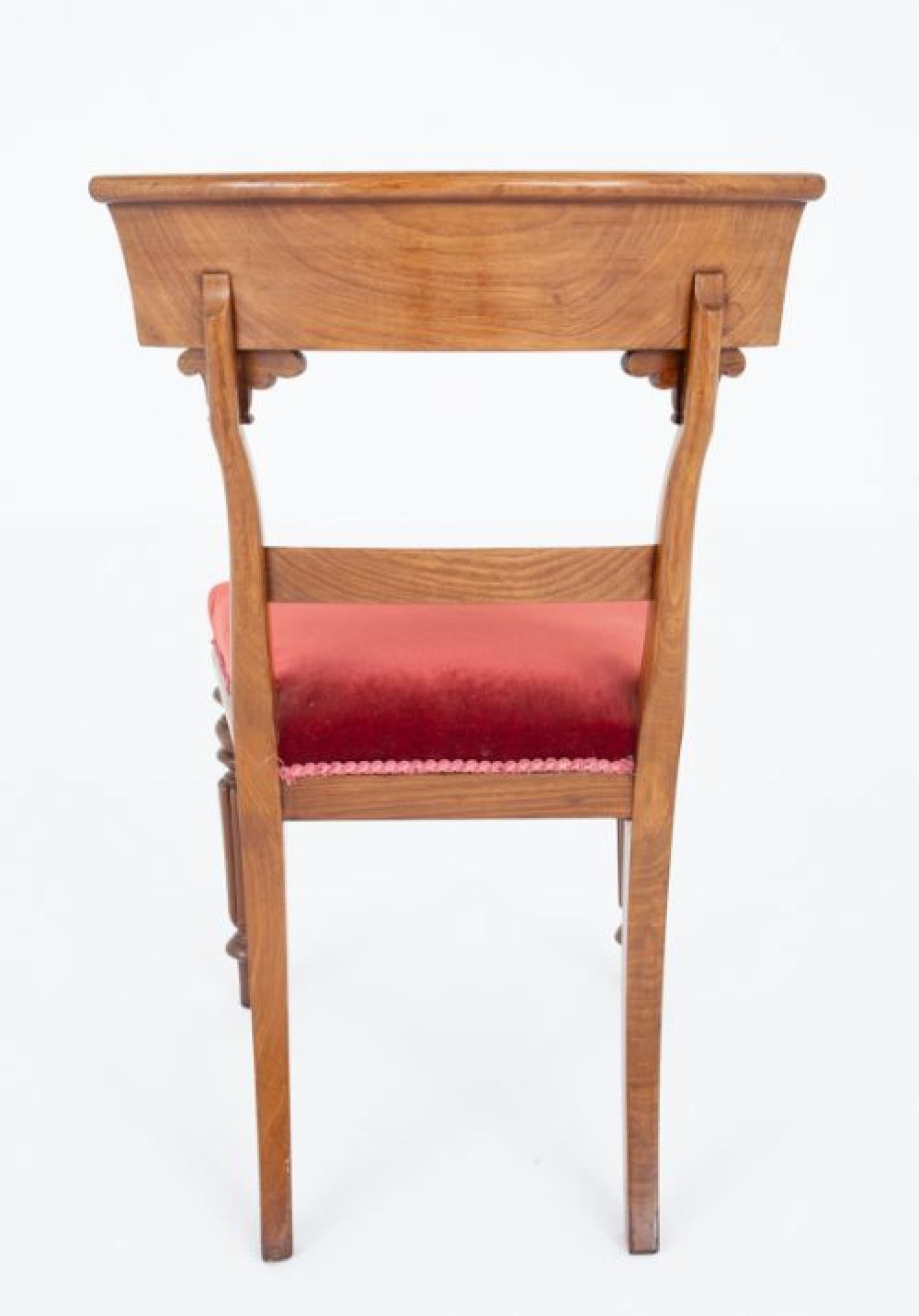 Ensemble de 8 chaises de salle à manger William IV 19ème siècle Bon état - En vente à Potters Bar, GB