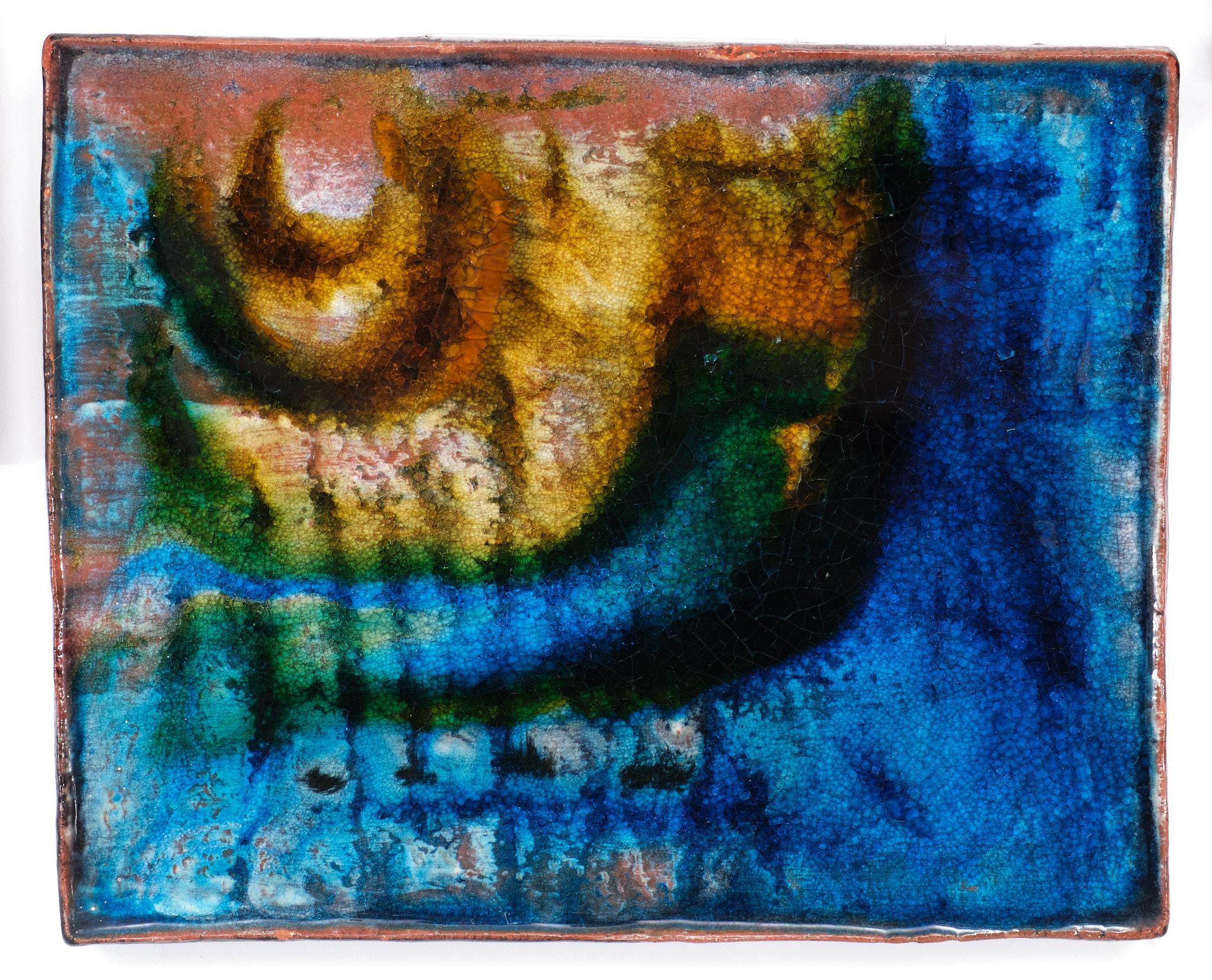 set Abstract Ceramic Wall Plaques . Germany 1960s For Sale 2
