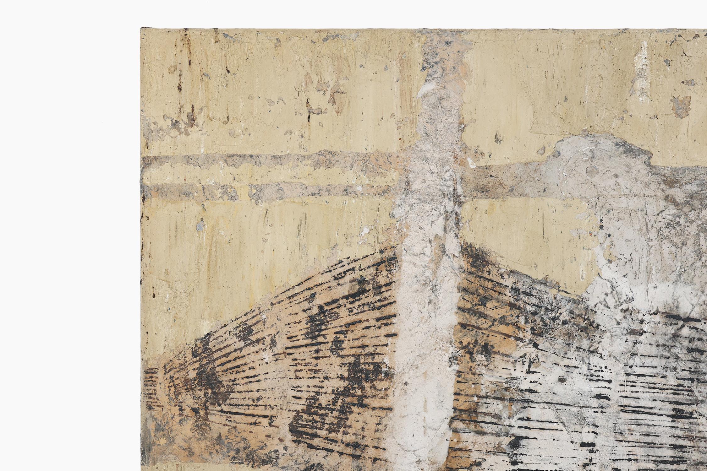 Set abstract paintings titled “Fyrhat” by the Belgian Artist Nico de Guchte For Sale 3