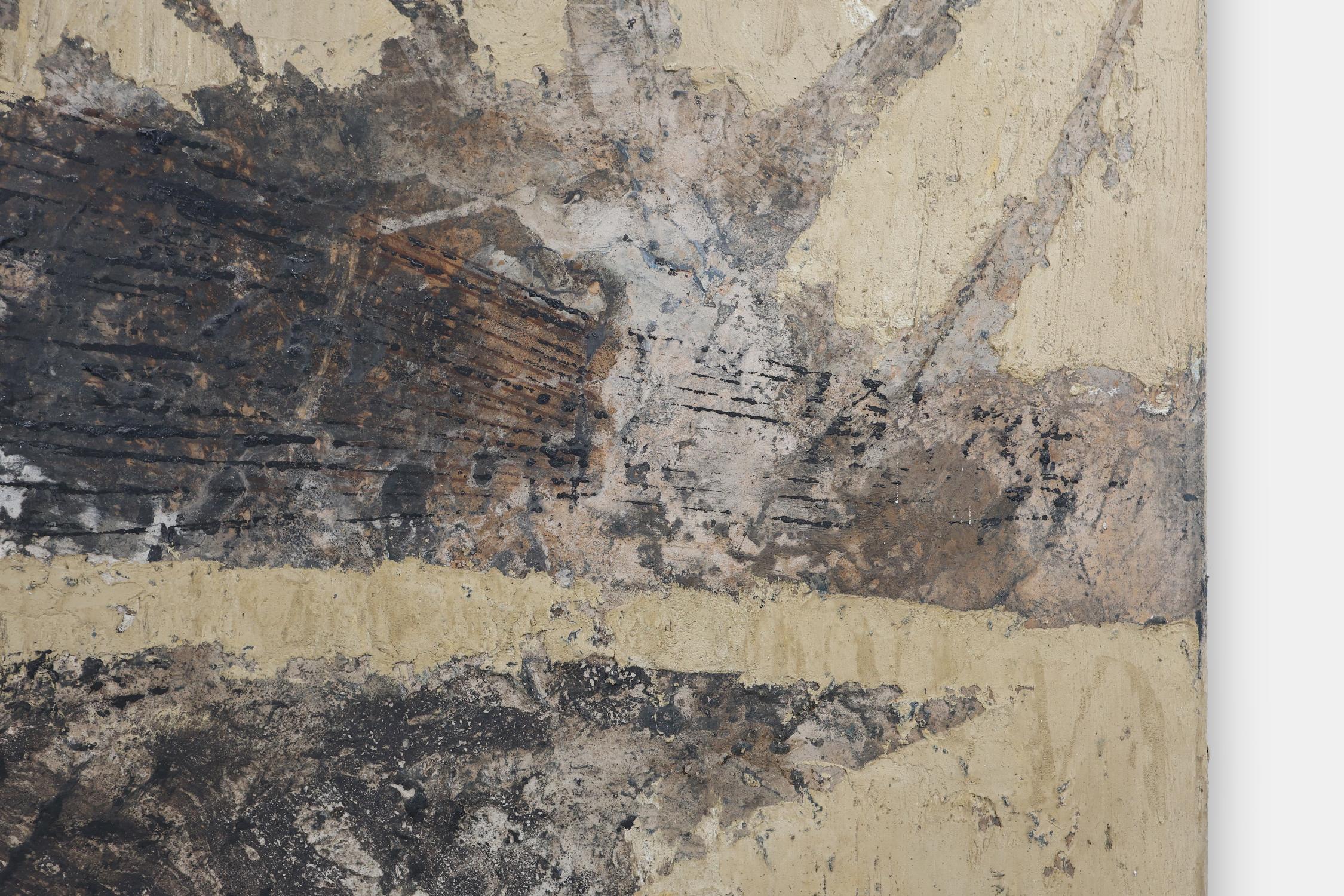 Set abstract paintings titled “Fyrhat” by the Belgian Artist Nico de Guchte For Sale 5