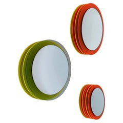 Sonnenuntergang 226a & 284a & 344a , Wandspiegel, Design-Skulptur von Andreas Berlin