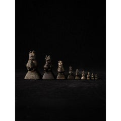 Set Antique Bronze Opium Weights from Burma
