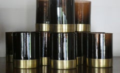 Aperitif Punch Bowl + 12 Glasses Set, Italy 1960s