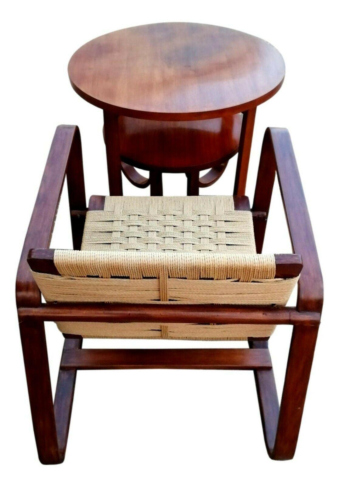 Set-Sessel, Couchtisch, Design Giuseppe Pagano Gino Maggioni für Bocconi Mailand (Italienisch) im Angebot