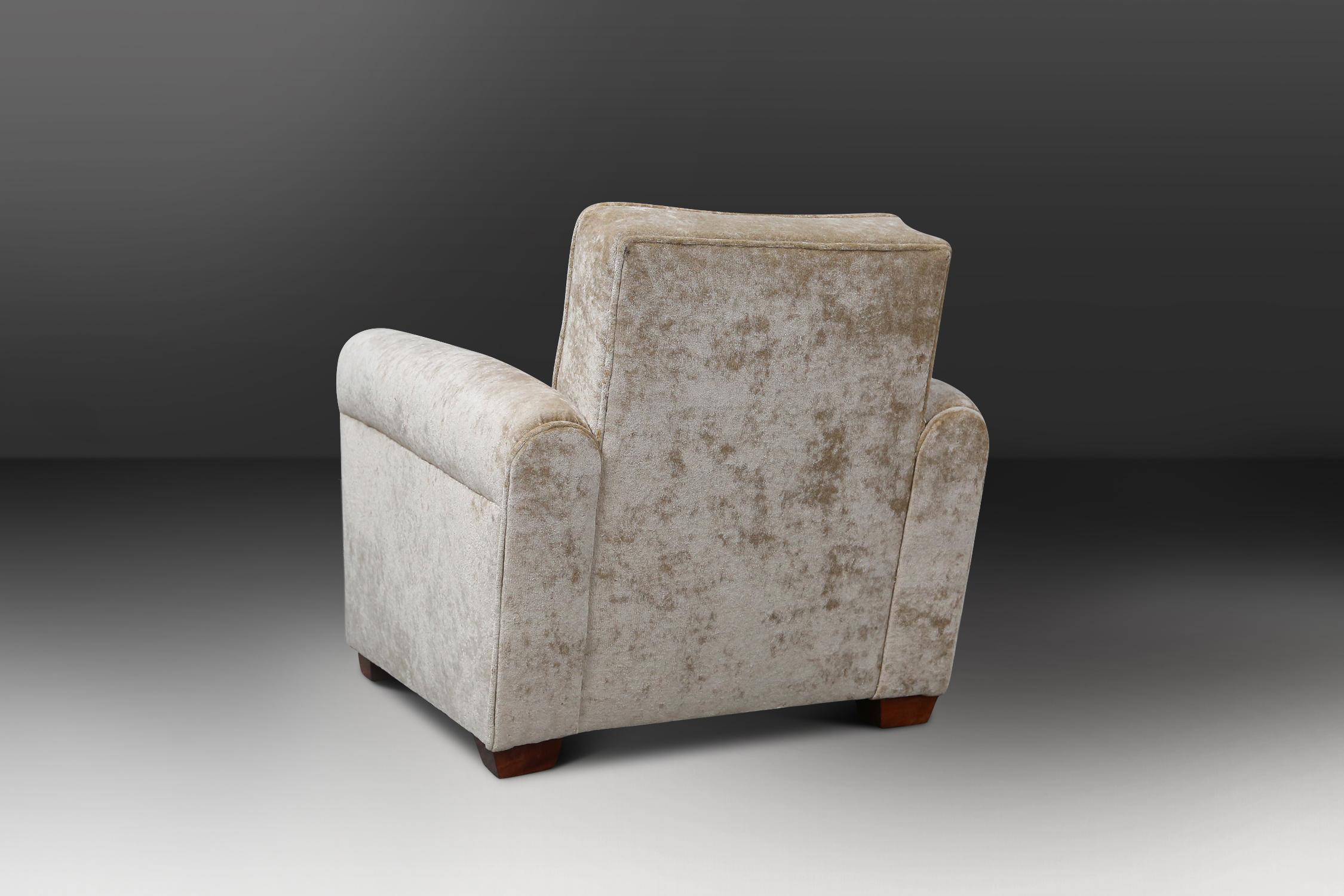 Conjunto Sillones Art Déco de Jules Leleu 1930 en Bueno estado para la venta en Meulebeke, BE