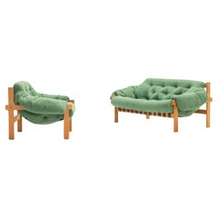 Set 'Balassa' sofa and armchair by Ipoly Furniture Company, Hungary 1970s