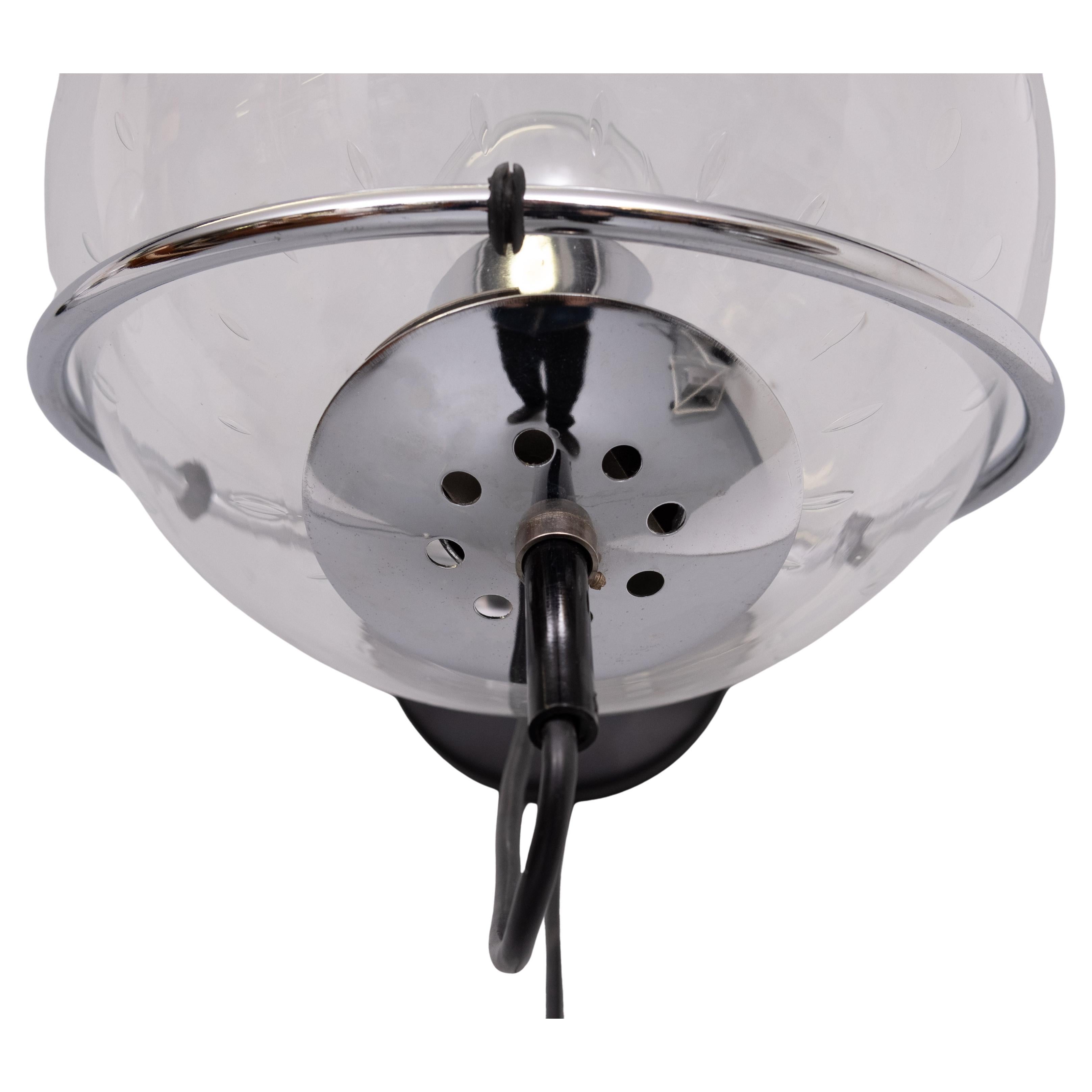 set Panier-Globe  lampes murales  Bol en verre en forme de gouttes de pluie de Raak, 1970 en vente 7