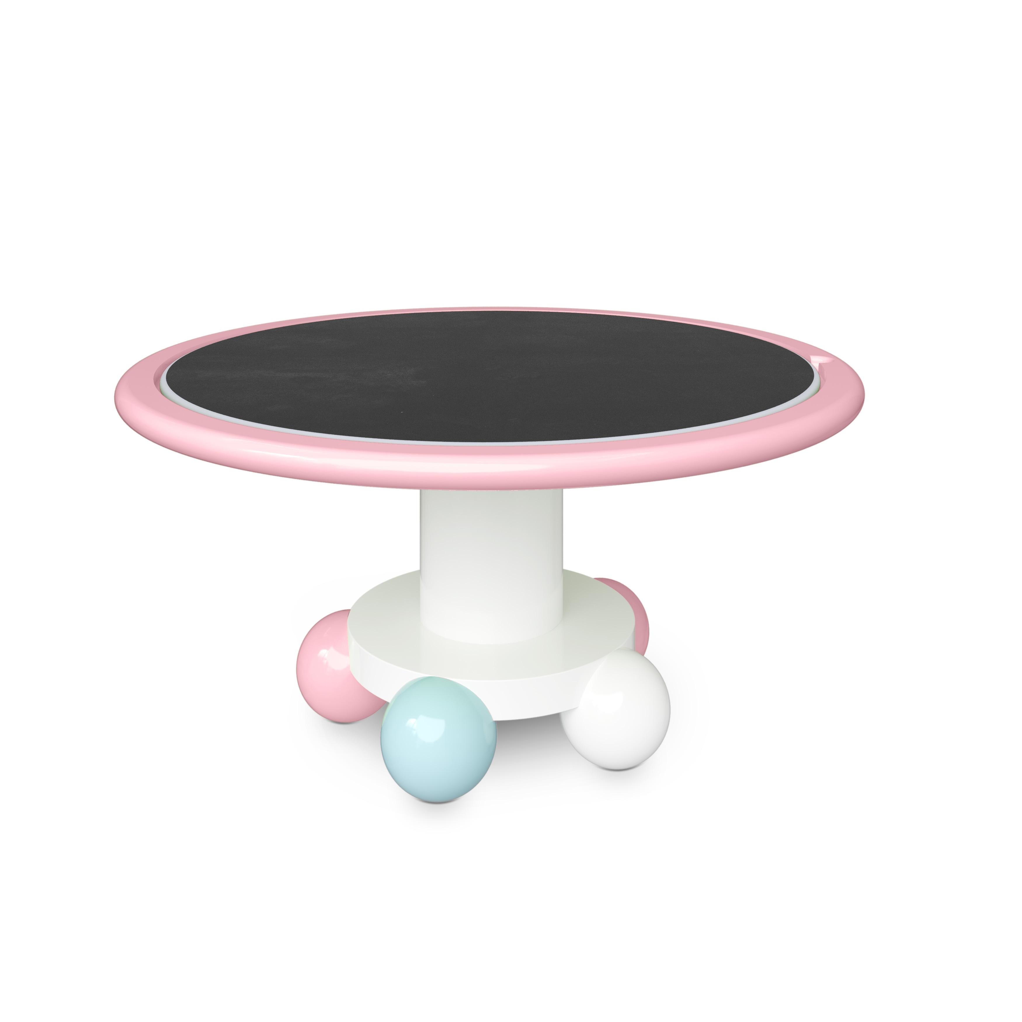 Portoghese Set Bubble Play Table & Moon Chair by MAGILORE - Tavolo con lavagna per bambini in vendita