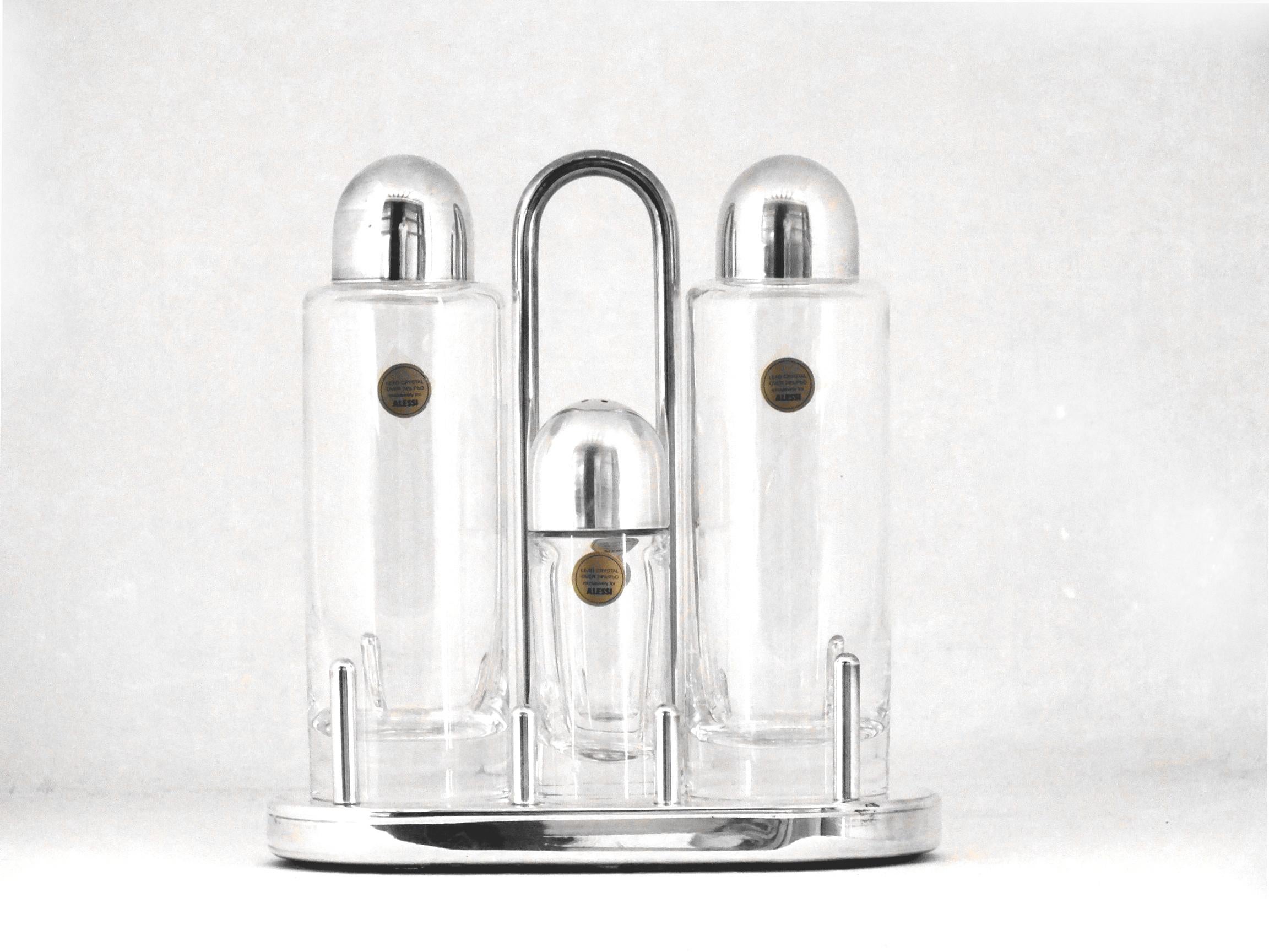 Conjunto de Ettore Sottsass para atelier Alessi Italia producción en años '78 Moderno de mediados de siglo en venta