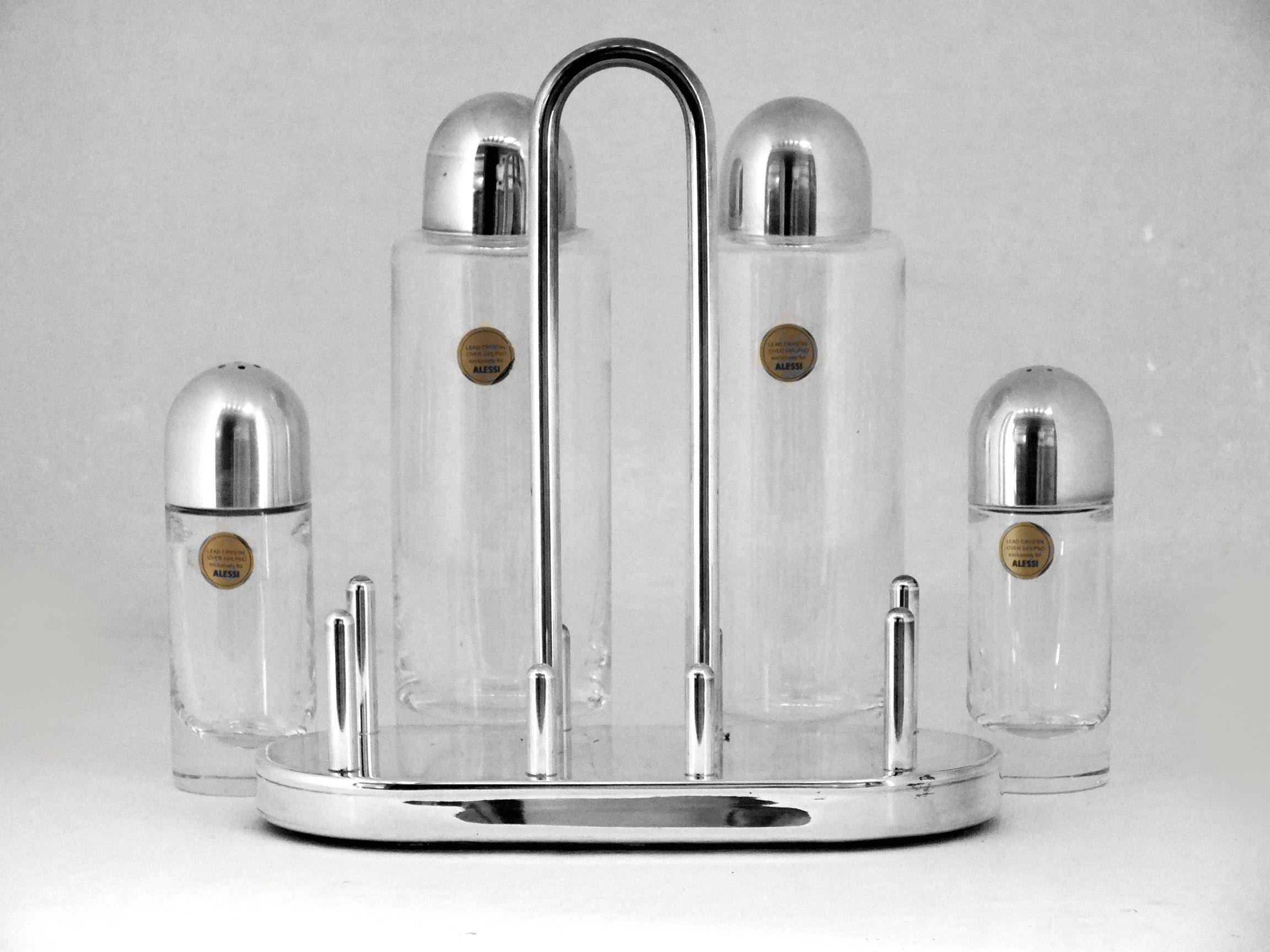 Conjunto de Ettore Sottsass para atelier Alessi Italia producción en años '78 Italiano en venta
