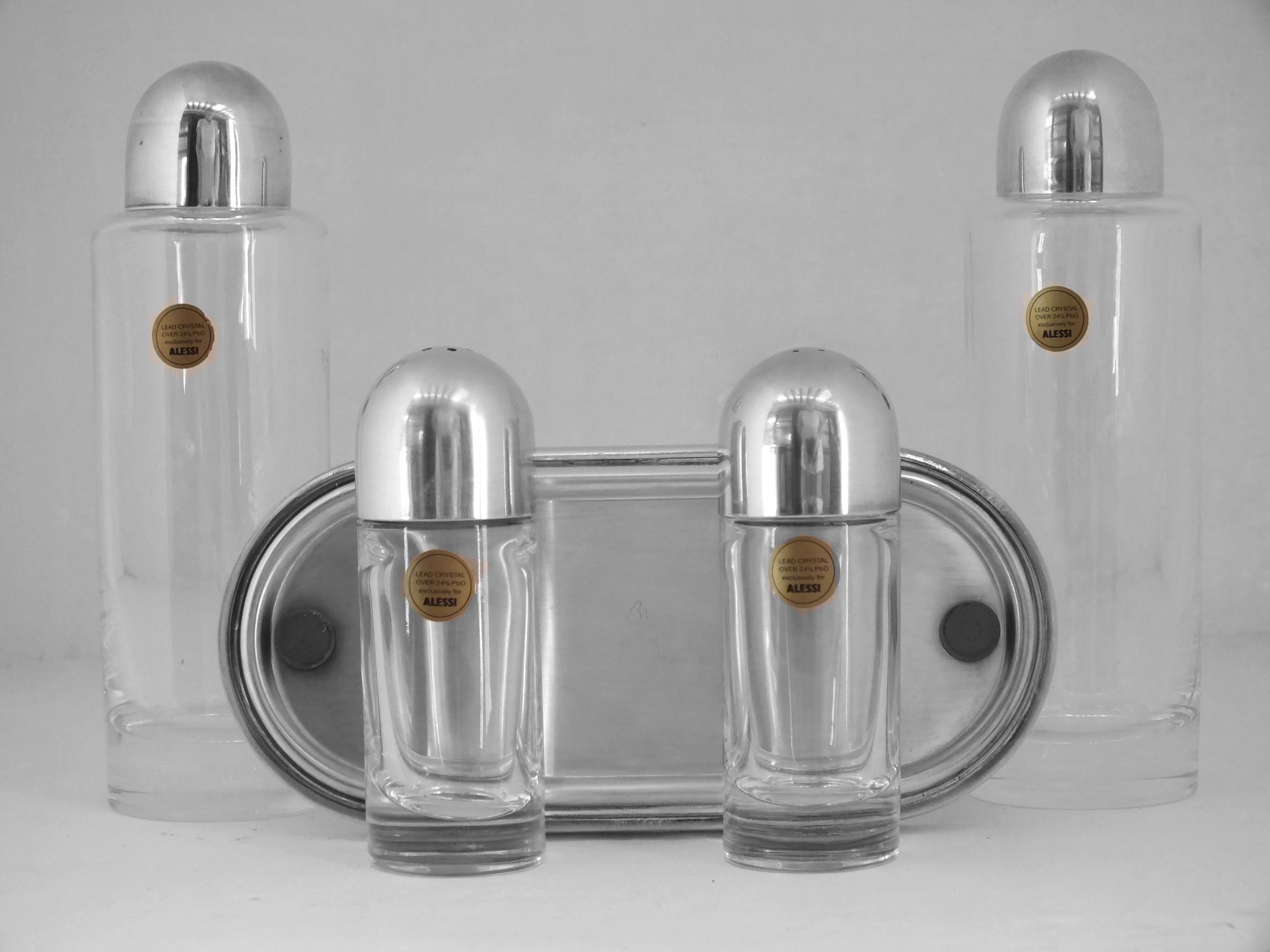 Conjunto de Ettore Sottsass para atelier Alessi Italia producción en años '78 en Excelente estado para la venta en Biella, IT