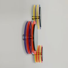 Set Cadabi - Espejos de pared con plexiglás, Escultura de diseño de Andreas Berlin