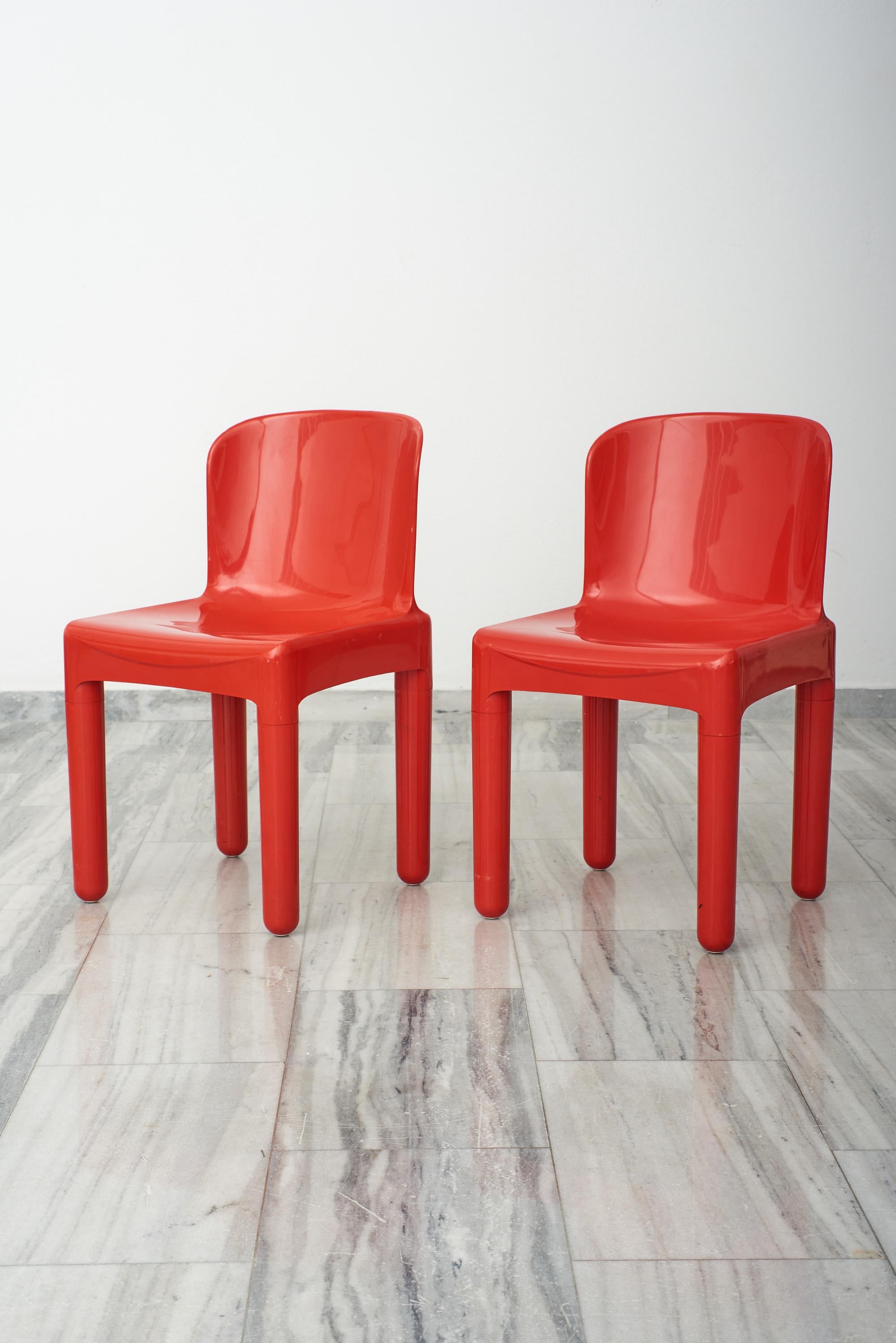 Space Age SET chairs model 1050 by Marcello Siard, 1969