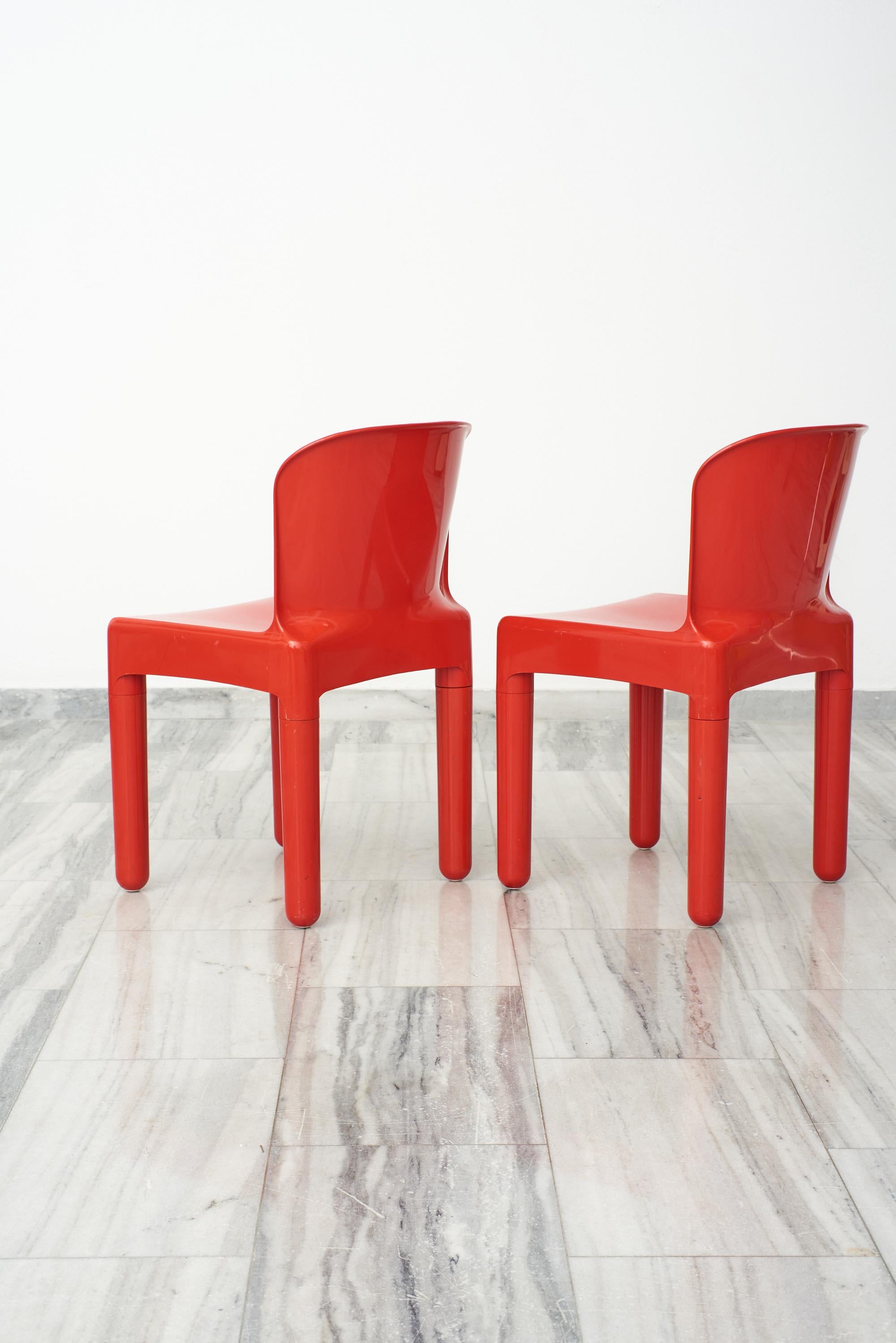 SET chairs model 1050 by Marcello Siard, 1969 In Good Condition In Athens, Attiki