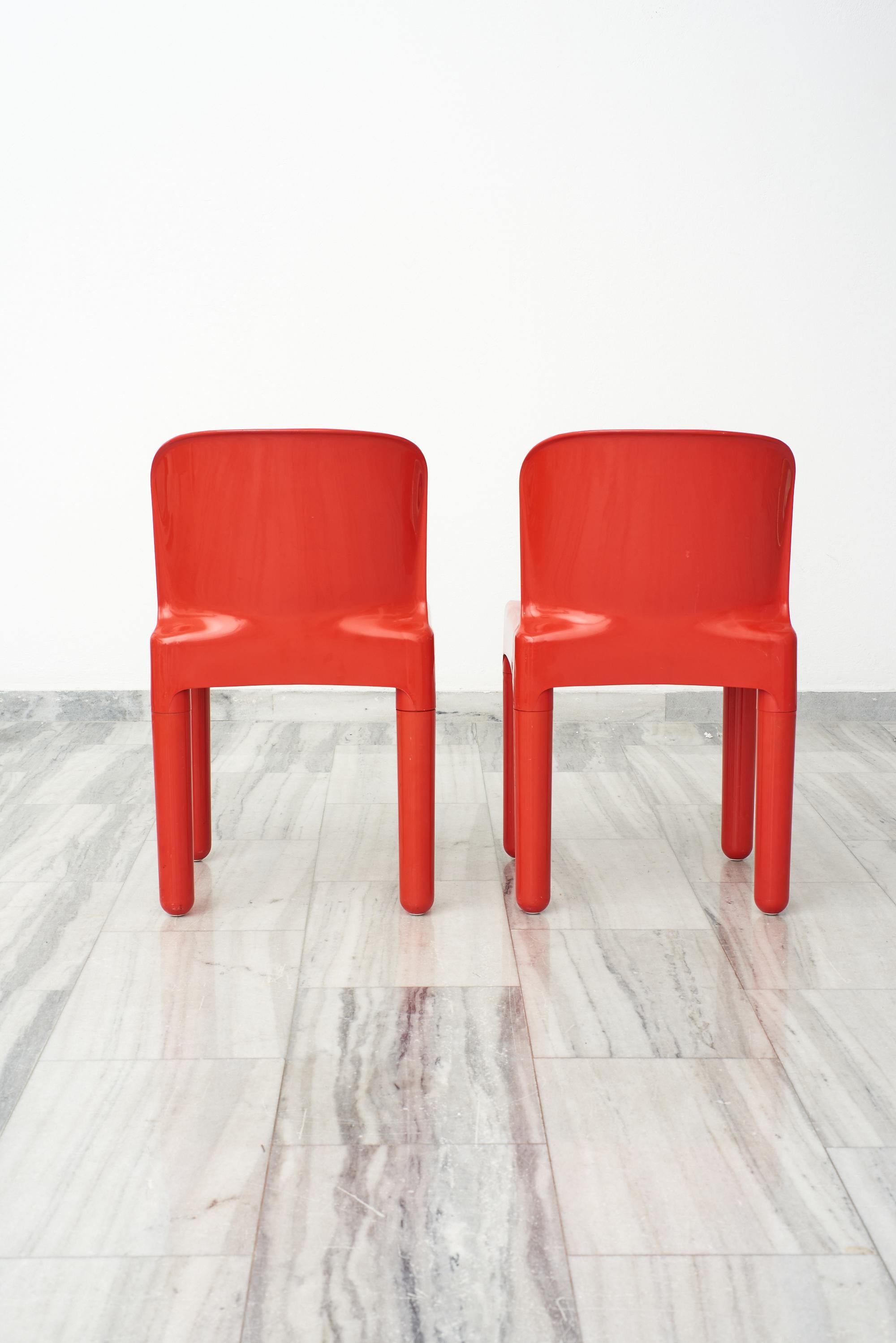 Mid-20th Century SET chairs model 1050 by Marcello Siard, 1969