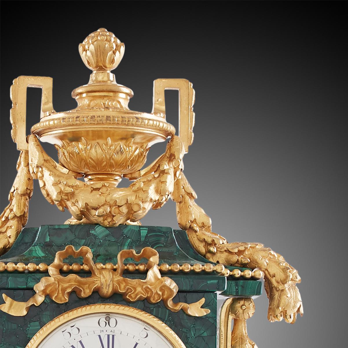 Set Clock and Candelabra, Style Louis XVI, 19th Century 1