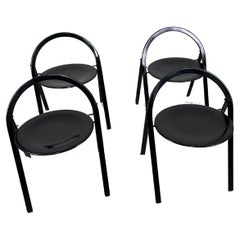 Set consisting of 4 folding chairs by Giorgio Cattelan for Cidue 1970s'