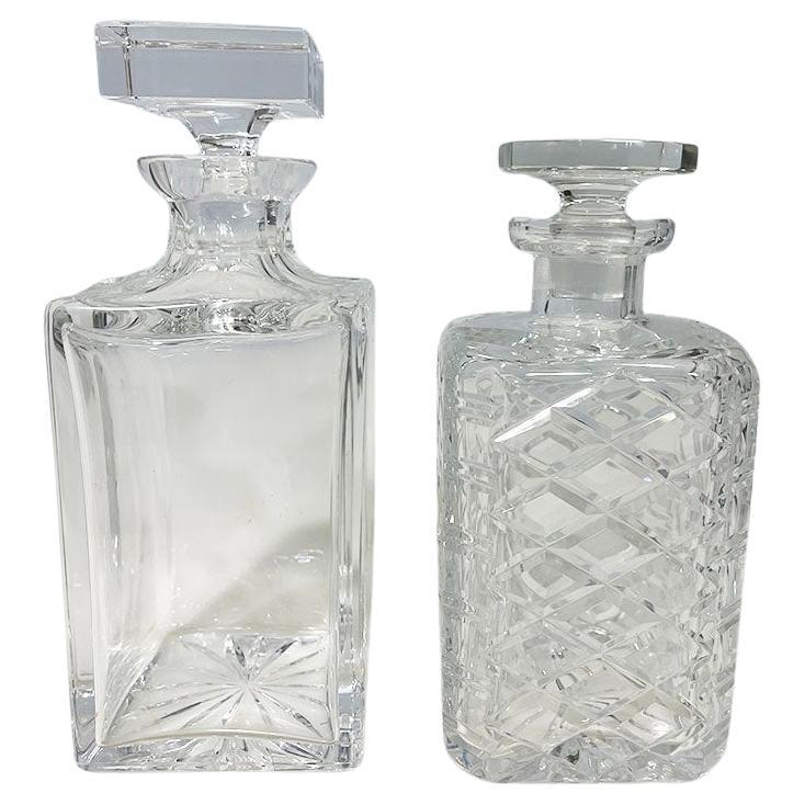 Set di decanter per whisky in cristallo, uno di Atlantis