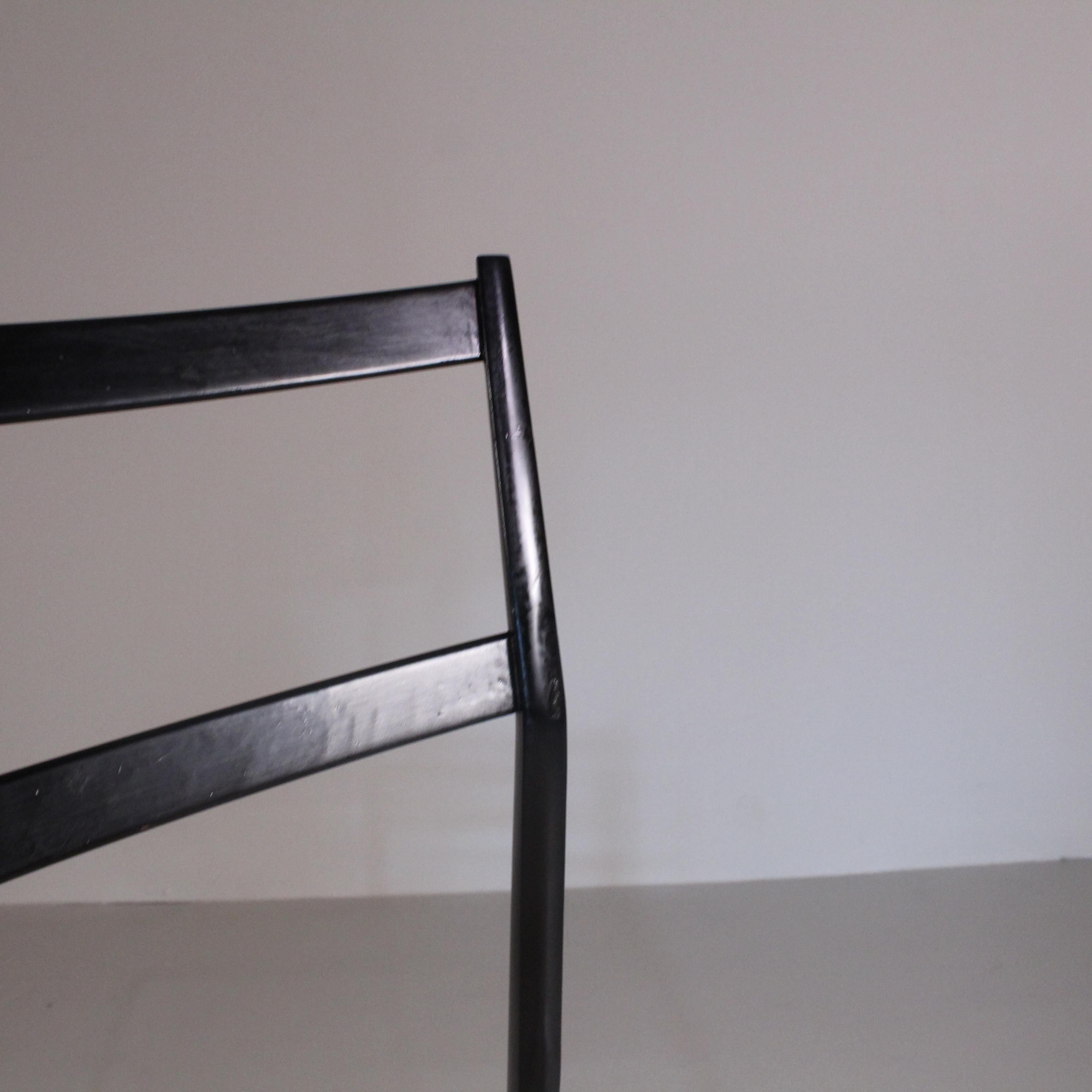 Set d 6 chairs Superleggera, Gio Ponti, Cassina For Sale 7