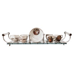 Luxury Coffee Set Design 1970's Jean Haviland Vintage