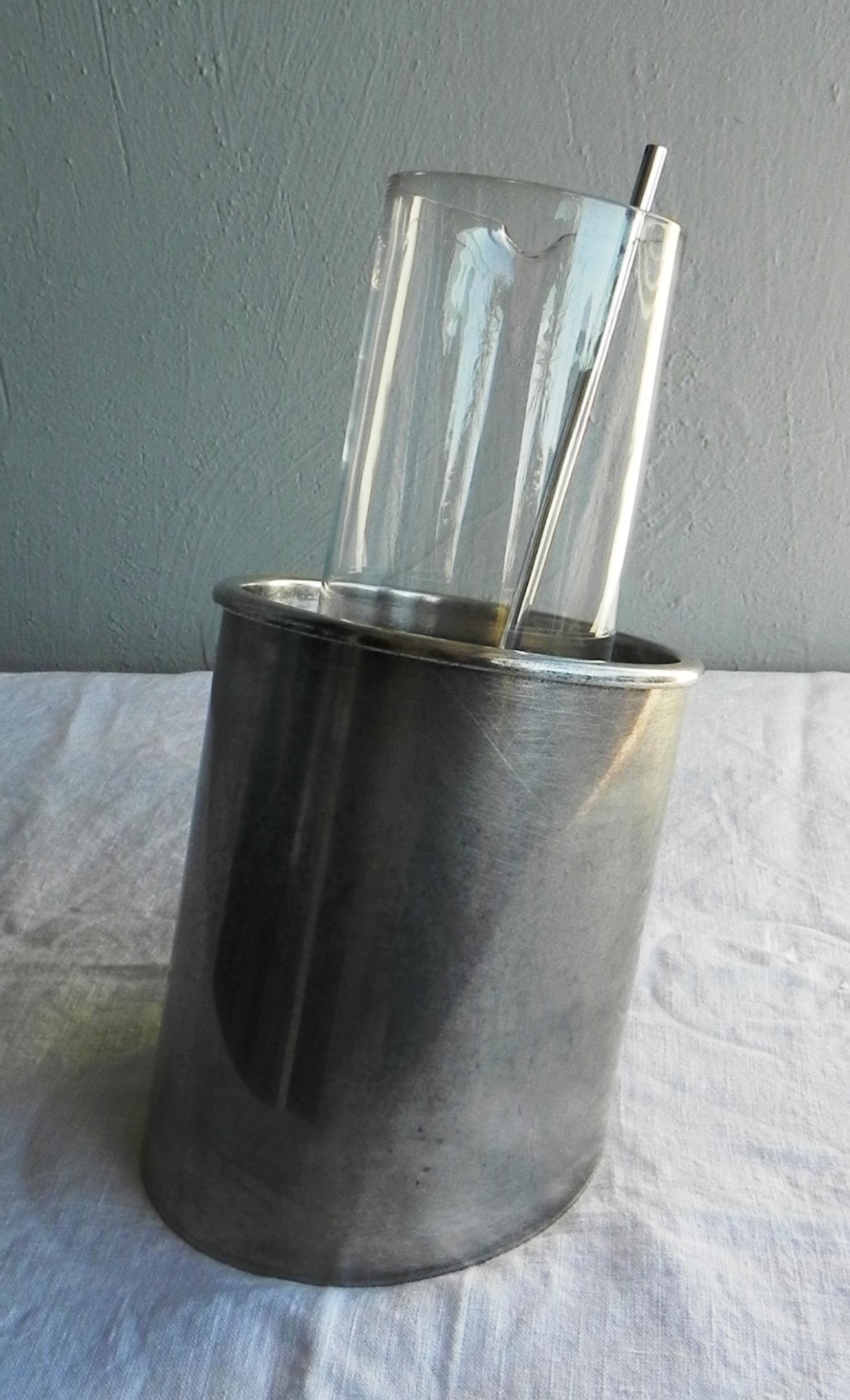70er-Jahre-Cocktail-Set (Stahl) im Angebot