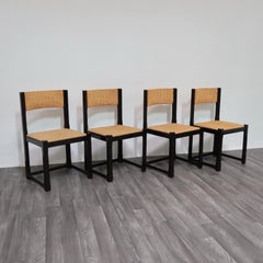Set Da Pranzo 4 Sedie Design Anni ‘70 Vintage Modernariato